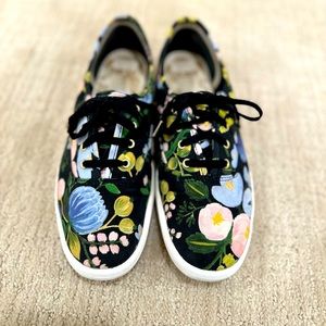 Rifle Paper Co Floral Keds 8.5